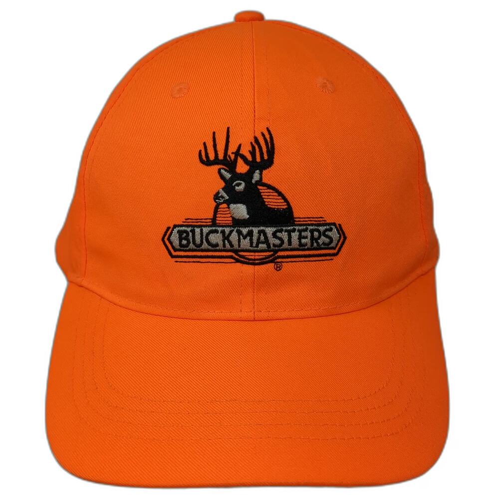 Paramount Outdoors Buckmasters Baseball Cap Orange OSFM Hunting Deer Buck Hat
